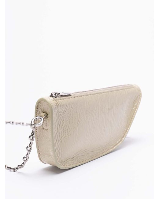 Burberry Natural Micro Sling Shield Bag