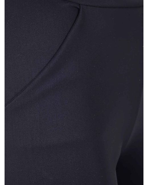 La Petite Robe Di Chiara Boni Blue Venusette Jersey Trousers