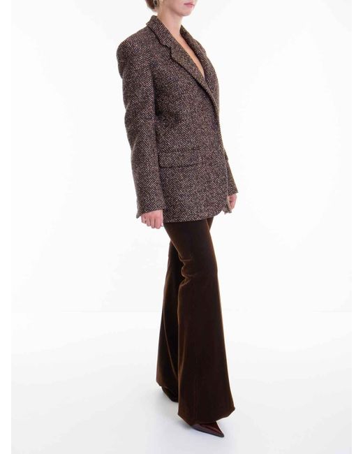 Roberto Cavalli Brown Jacket