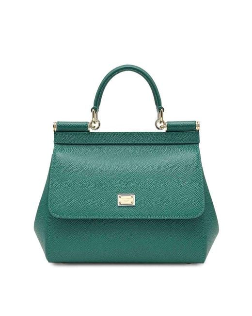 Dolce & Gabbana Green Shoulder Bag Hobo Verde Smeraldo