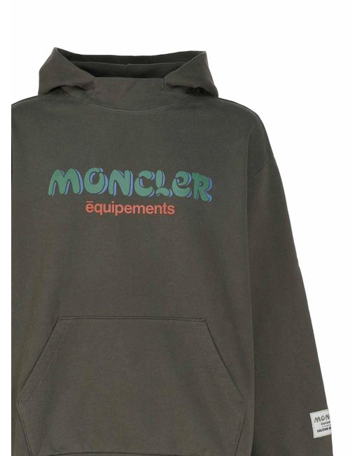Moncler Green Logo Hoodie