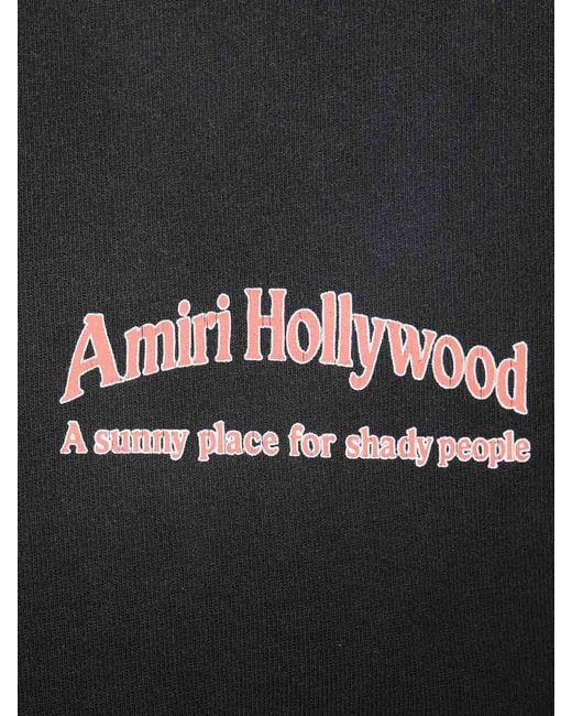 Amiri Black Sunny Place T-Shirt for men