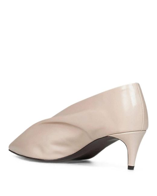 Khaite Natural Miriam 50 Pointed-Toe Pumps