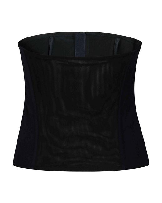 Pinko Black Cannubi Top Diagonal Mixed