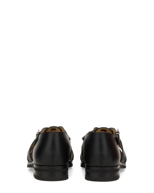 Paraboot Sandalo Ferret/Aragon in Black for Men | Lyst