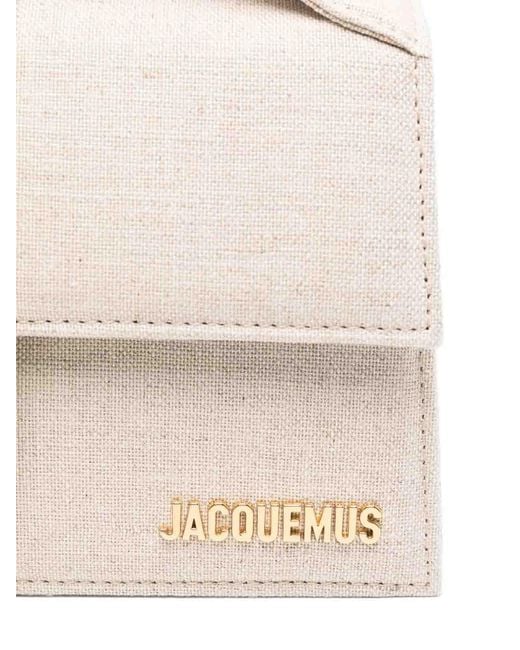 Jacquemus Natural Le Grand Bambino Canvas Handbag
