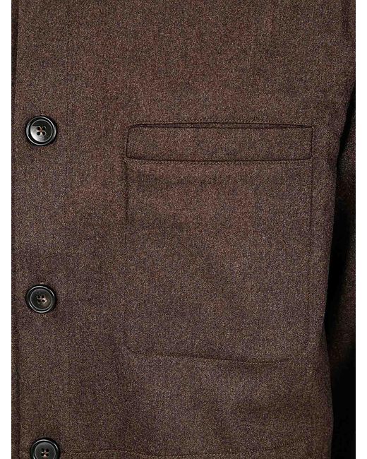 PT Torino Brown Jacket Relaxed Fit for men
