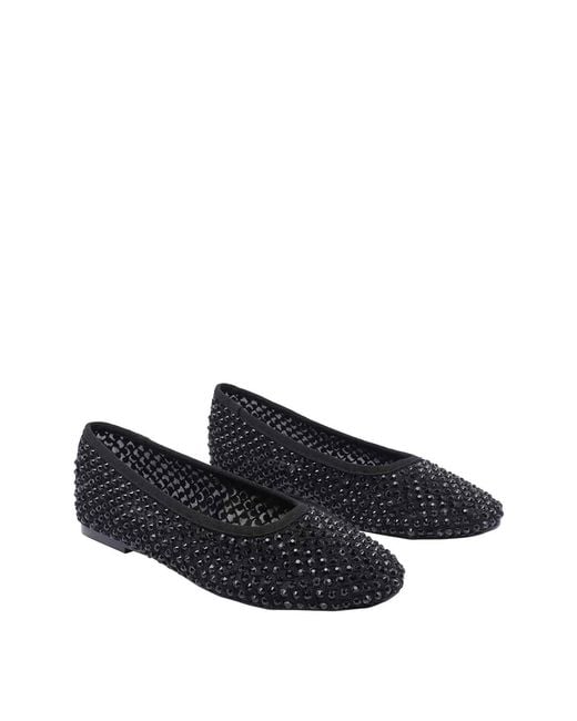 Steve Madden Black Marli Ballets