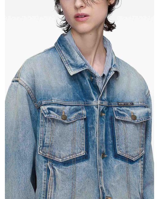 Maison Margiela Blue Cotton Jacket