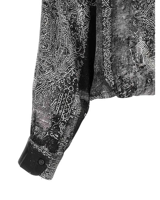 R13 Black Bubble' Shirt