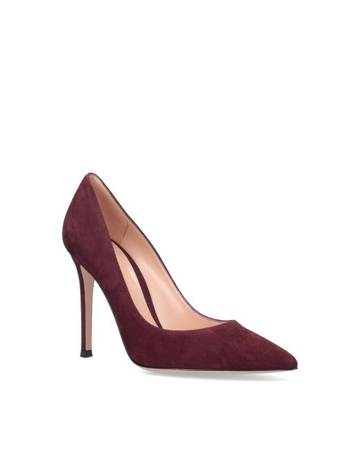 Gianvito Rossi Purple Dcollet