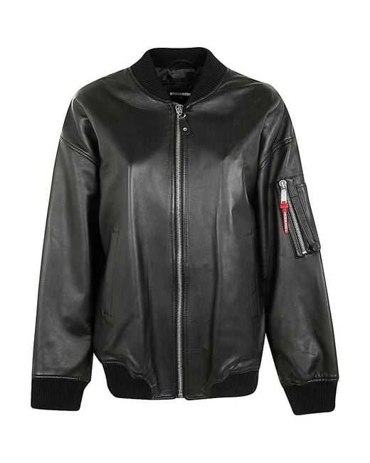 DSquared² Black Bomber Jackets