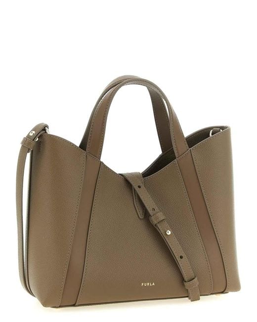 Furla Natural Goccia S' Shopping Bag