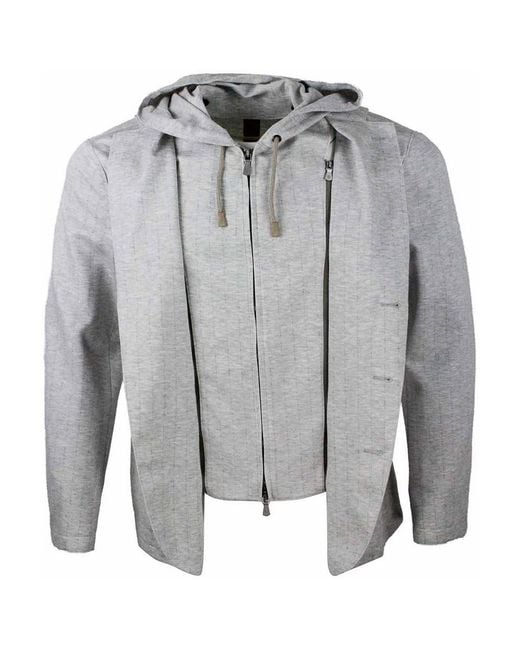 Eleventy Gray Jackets 62Vi 26Pl 4Ea for men
