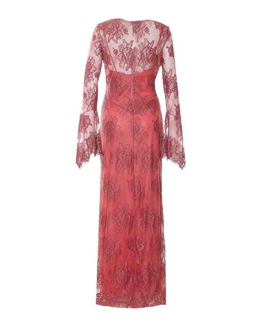 Aniye By Red Deep Ribbon Noa Lace Dress