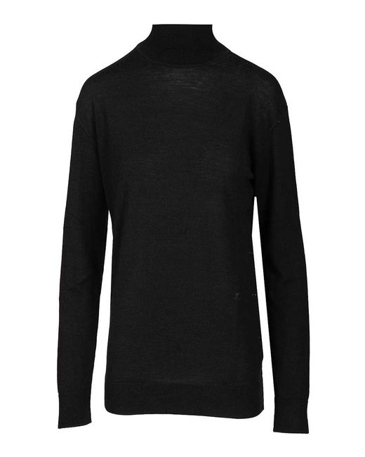 Courreges Black Turtleneck Sweater