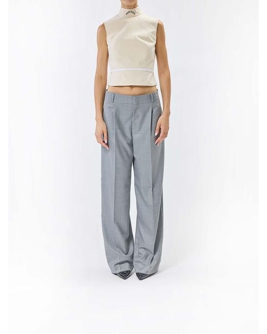 Moschino Gray Pants