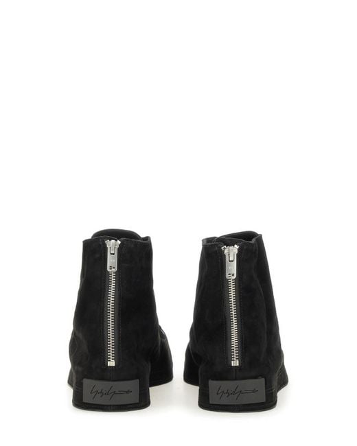 Y-3 Black Nizzastar Hi Sneaker for men