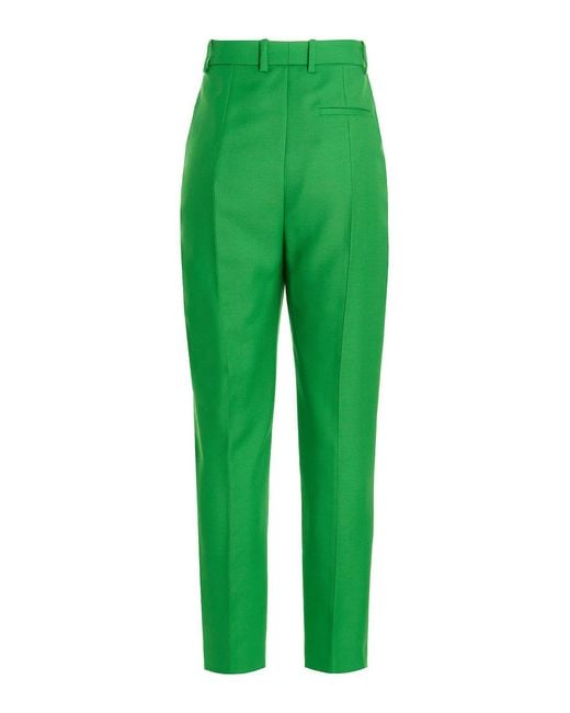 McQueen Green Straight Leg Pants