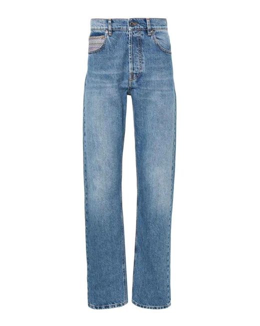 Missoni Blue 5 Pocket Denim Jeans for men