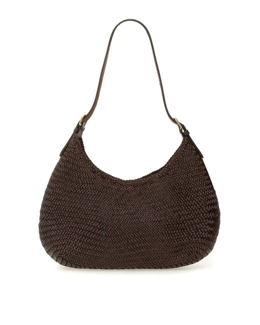 Dragon Diffusion Brown Half Moon Bag