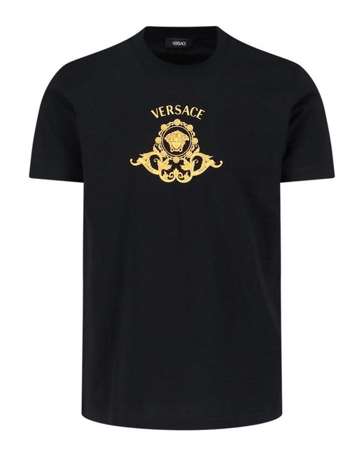 Versace Black T-Shirt for men