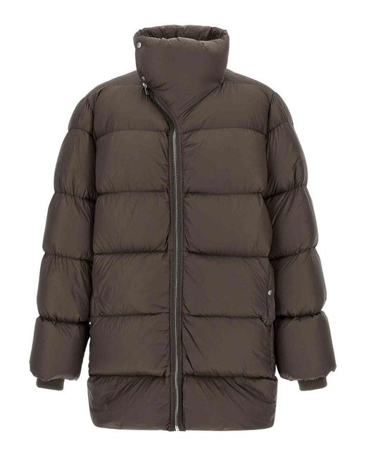 Rick Owens Brown 'Turtle' Down Jacket for men