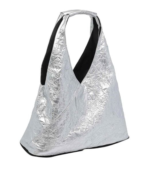 MM6 by Maison Margiela Gray Japanese Shoulder Bag