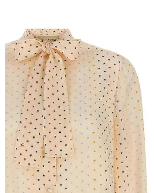 Valentino Garavani Natural 'Starry' Shirt