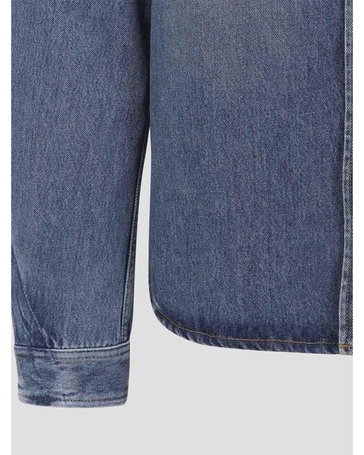 Givenchy Blue Classic Shirt for men