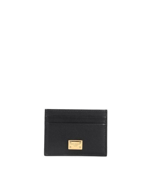 Dolce & Gabbana White Credit Card Holder