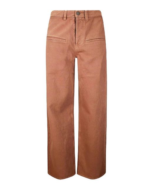 Uma Wang Brown Ball Trousers