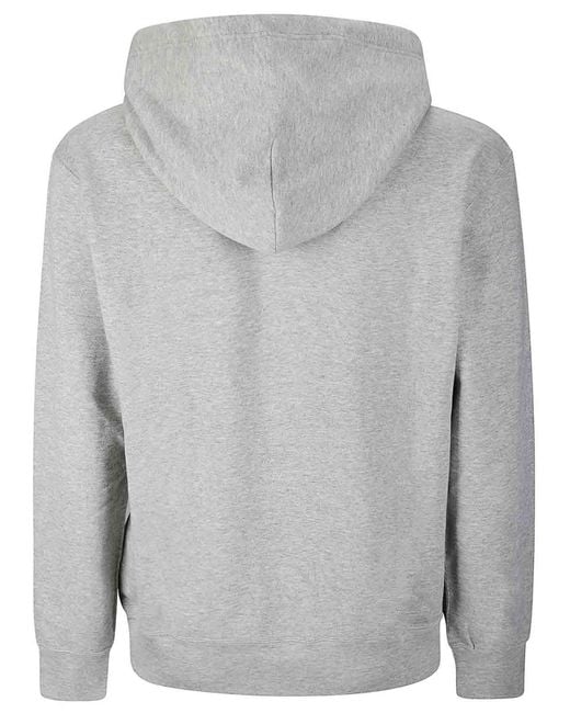 COMME DES GARÇONS PLAY Gray Sweatshirt Emblem for men