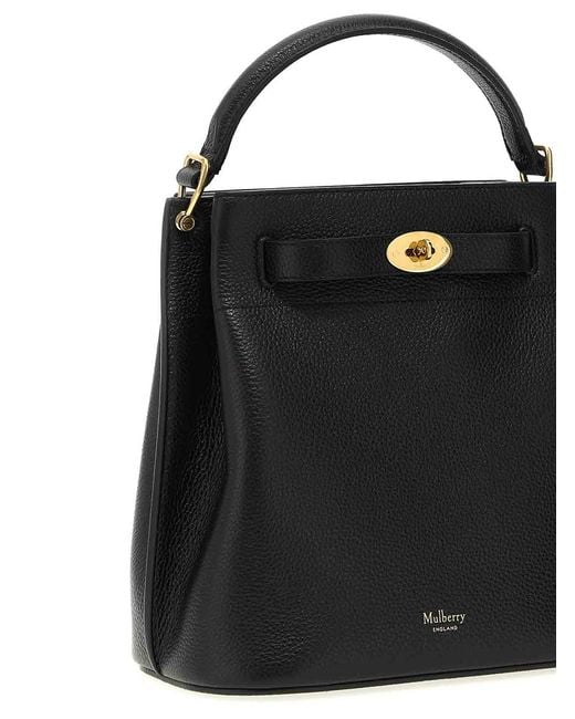Mulberry Black Islington Bucket Bag