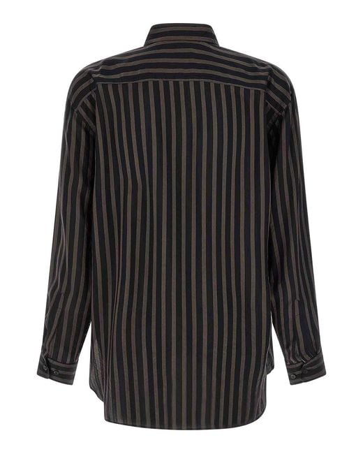 Dries Van Noten Black Croom Shirt for men