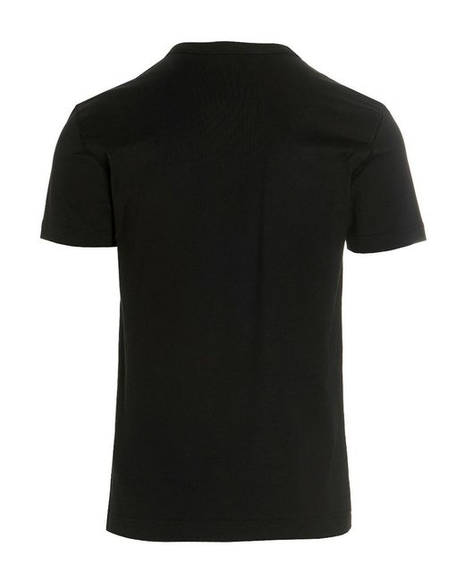 Dolce & Gabbana Black Dg Essential T-Shirt for men