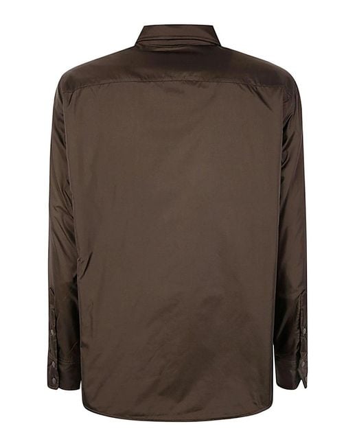 Aspesi Brown Shirt for men