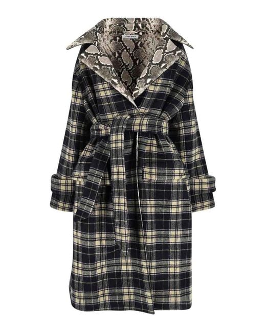 Duran Lantink Black Wool Blend Coat