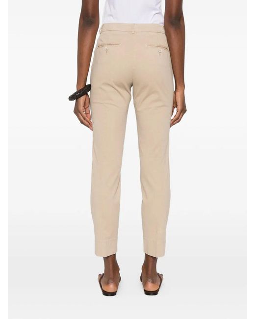 Peserico Natural Straight Leg Trousers