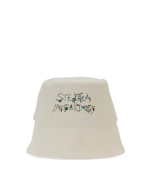 Stella McCartney White Fisherman Style Hat