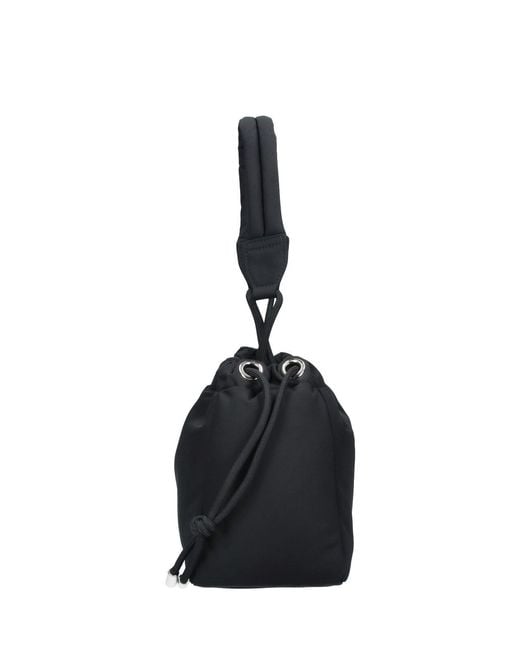 Vivienne Westwood Black Small Orb Bucket Bag
