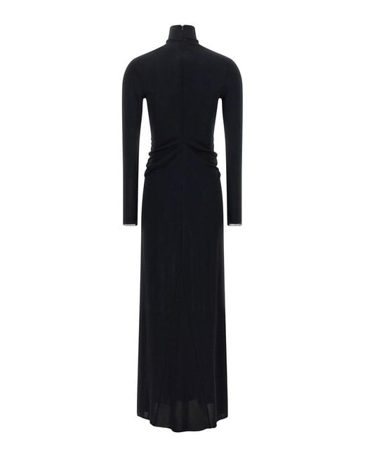 Fabiana Filippi Blue Draped Dress