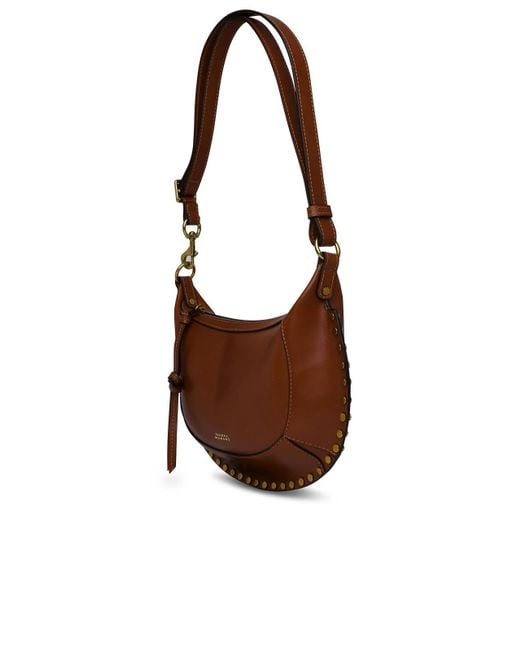 Isabel Marant Brown Oskan Brother Leather Bag for men