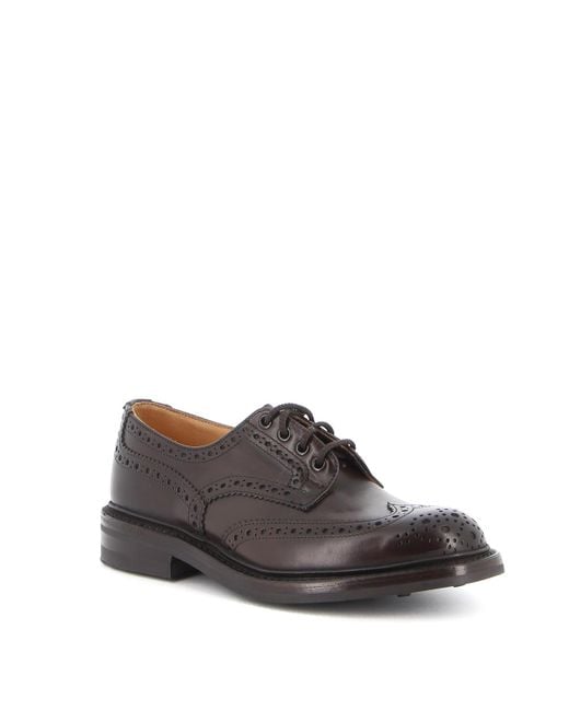 Stringate Bourton di Tricker's in Brown da Uomo
