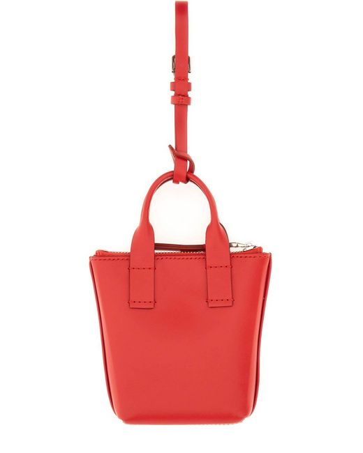 Dolce & Gabbana Red Leather Charm for men