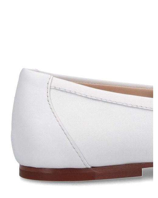 Tod's White Moccasins