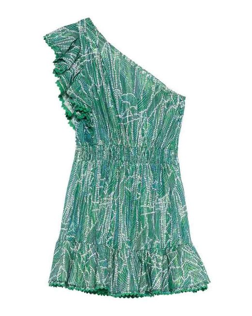 Poupette Green Mini Dress 'Corinne'