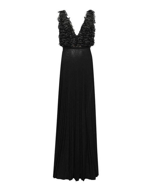 Elisabetta Franchi Black Carpet Dress