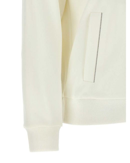 Peserico White Sweatshirt