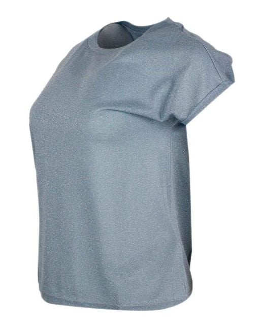 Eleventy Blue T-Shirts And Polos 75El 13Me